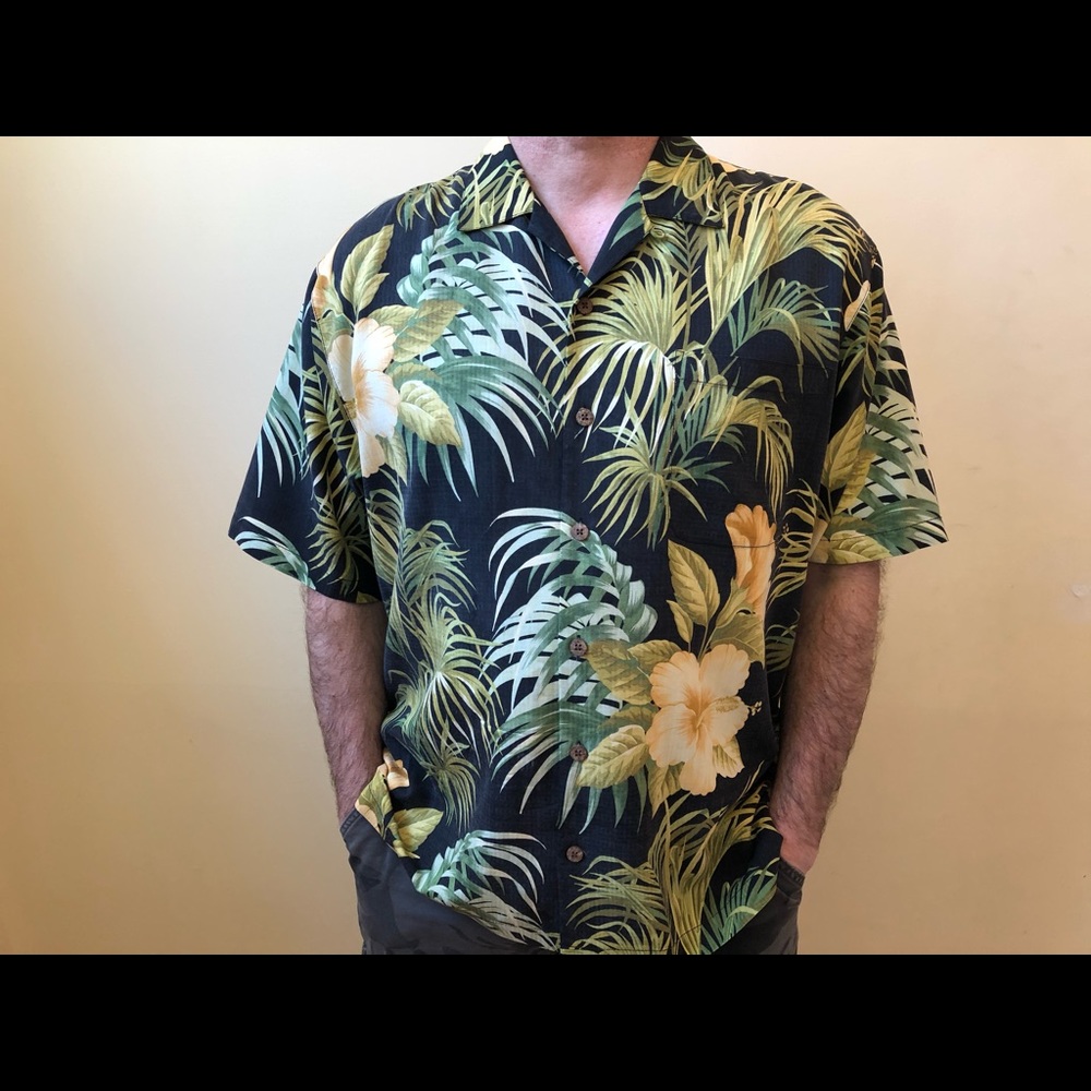 Tommy Bahama Silk Camp Shirt